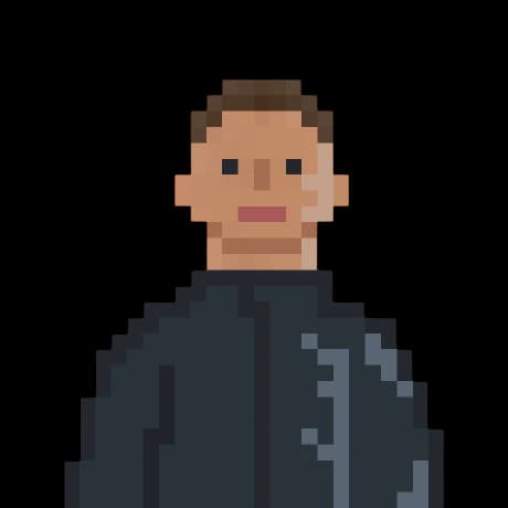 Pixel-art portrait of Ginanjar